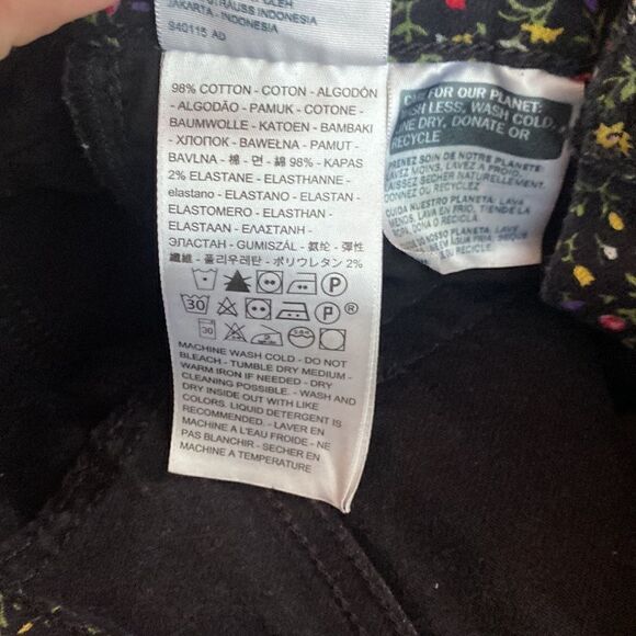 Levi's Premium FLORAL WEDGIE STRAIGHT FIT WOMEN'S JEANS - Picture 7 of 13